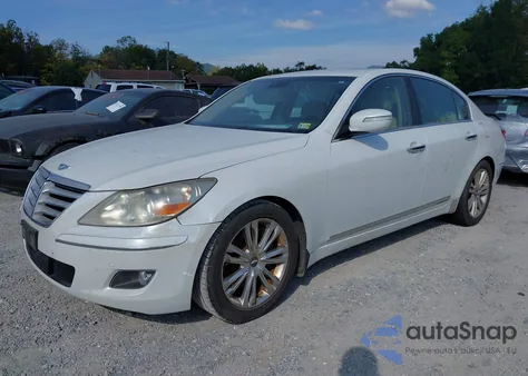 2011 Hyundai Genesis 4.6 z USA, uszkodzony, nr VIN KMHGC4DF2BU114746